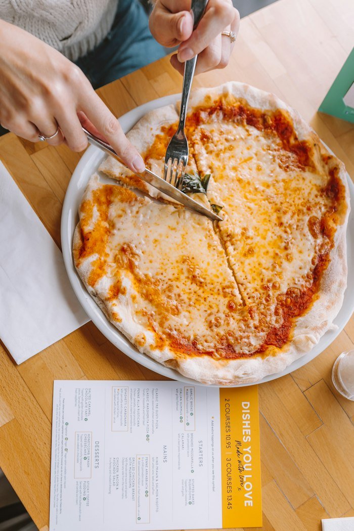 Pizza gorgonzola