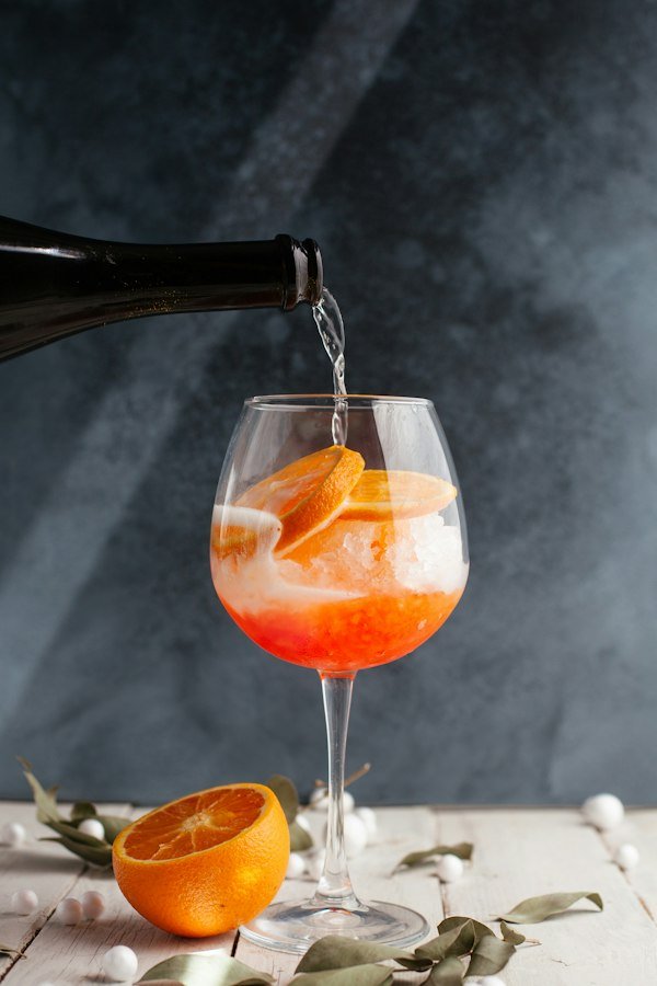 Aperol Spritz en copa de balón