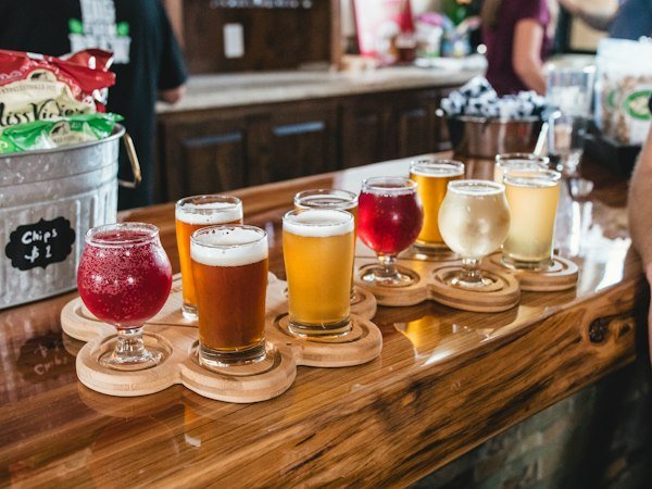 Tabla de degustación de cervezas